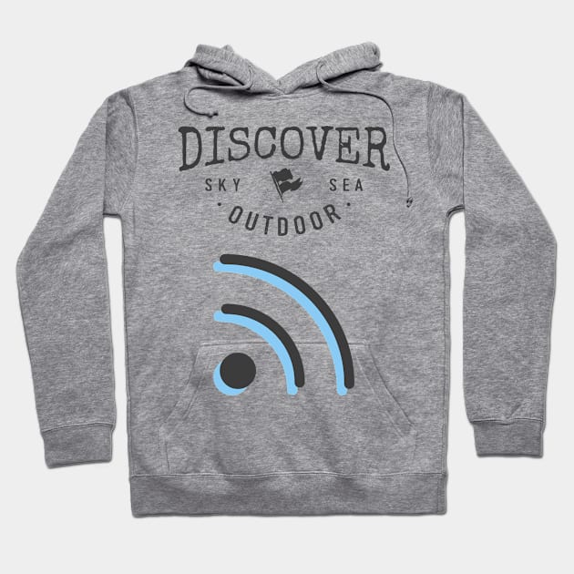 Discover Outdoor Wifi Hoodie by Christine aka stine1